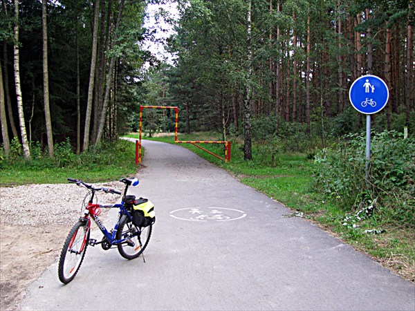 Велодорожка в Паланге